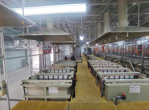 AUTOMATIC AND MANUAL PRODUCTION LINE FOR ALUMINUM OXIDE